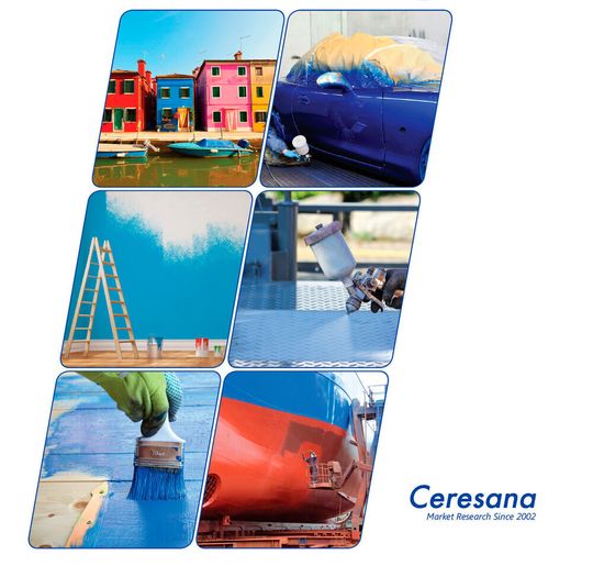 Analysts at Ceresana expect waterborne paints and coatings to achieve the highest average growth rate in the coming years. Analysts at Ceresana expect waterborne paints and coatings to achieve the highest average growth rate in the coming years.