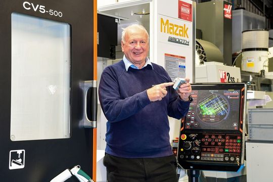 JWA Tooling has reaffirmed its commitment to high-quality, high-accuracy production by becoming one of the first to invest in Yamazaki Mazak’s new, British-built CV5-500 simultaneous 5-axis machining centre. JWA Tooling has reaffirmed its commitment to high-quality, high-accuracy production by becoming one of the first to invest in Yamazaki Mazak’s new, British-built CV5-500 simultaneous 5-axis machining centre.