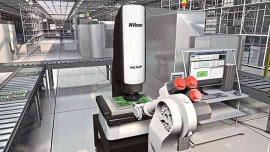 La NEXIV VMZ-S3020 est une machine à mesurer tridimensionnelle optique qui convient parfaitement aux applications de contrôle qualité automatisé sur les lignes de production. La NEXIV VMZ-S3020 est une machine à mesurer tridimensionnelle optique qui convient parfaitement aux applications de contrôle qualité automatisé sur les lignes de production.