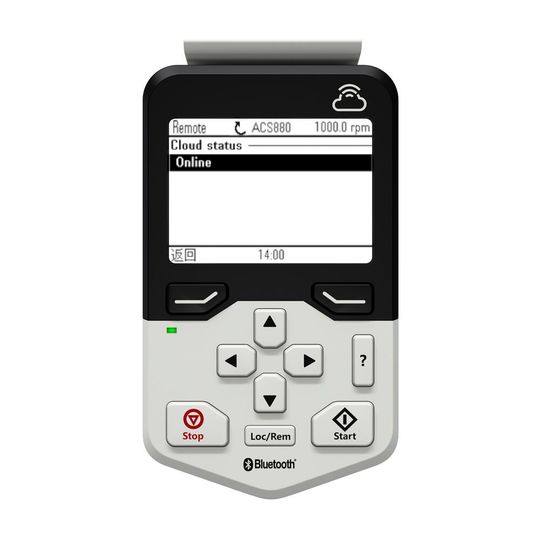 Das Bedienpanel des Frequenzumrichters als Datenquelle: Das ABB Drive Connectivity Panel schickt die Zustandsdaten in die Cloud und man hat sie stets im Blick.