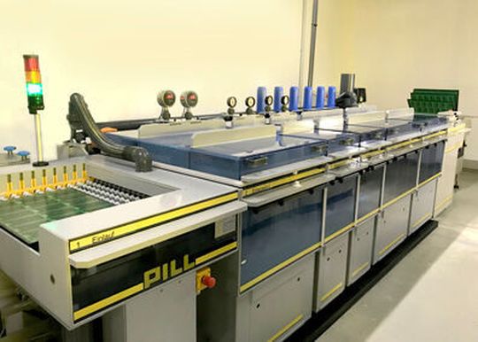 Einsparpotentiale bei Ressourcen in der Produktion: Investition in eine neue Nassprozessanlage mit sechs Spülkaskaden. Einsparpotentiale bei Ressourcen in der Produktion: Investition in eine neue Nassprozessanlage mit sechs Spülkaskaden.