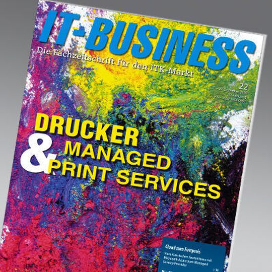 Die IT-BUSINESS Nr. 22 kommt am Montag. Die IT-BUSINESS Nr. 22 kommt am Montag.