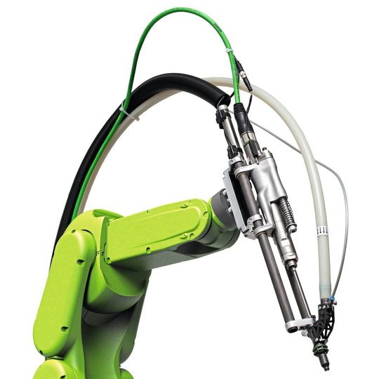 Robot léger équipé d’un SFM léger de DEPRAG. Robot léger équipé d’un SFM léger de DEPRAG.
