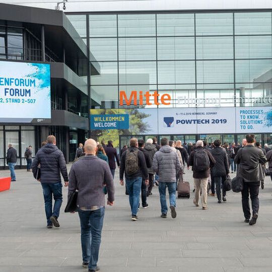 The last edition of Powtech was held in 2019. The last edition of Powtech was held in 2019.
