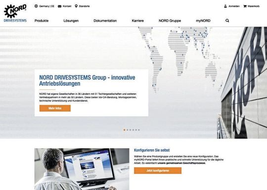 Die Nord-Website wurde hinsichtlich Optik, Benutzerfreundlichkeit und Funktionalität optimiert. Die Nord-Website wurde hinsichtlich Optik, Benutzerfreundlichkeit und Funktionalität optimiert.
