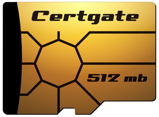 Ab 2009 sollen die microSD-Karten mit Kryptographie-Prozesser ein GByte Platz für Daten bieten. Ab 2009 sollen die microSD-Karten mit Kryptographie-Prozesser ein GByte Platz für Daten bieten.