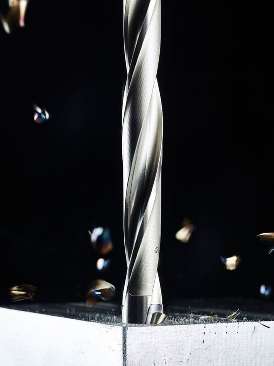 The new ITC Widia TDMX drill. The new ITC Widia TDMX drill.