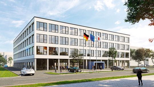 Yaskawa baut in Hattersheim bei Frankfurt/Main eine neue Unternehmenszentrale für Europa. Die Einweihung ist für Ende 2022 geplant. Yaskawa baut in Hattersheim bei Frankfurt/Main eine neue Unternehmenszentrale für Europa. Die Einweihung ist für Ende 2022 geplant.