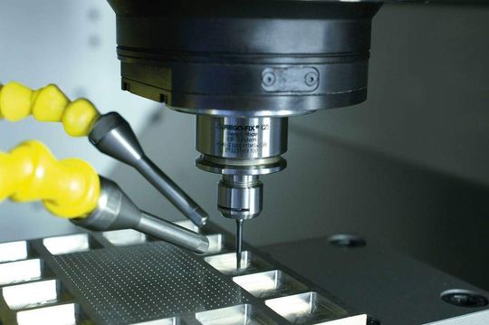 Das Spannsystem ER sorgt laut Rego-Fix in der Mikrozerspanung für höchste Präzision und beste Resultate. Bild: Rego-Fix Das Spannsystem ER sorgt laut Rego-Fix in der Mikrozerspanung für höchste Präzision und beste Resultate. Bild: Rego-Fix