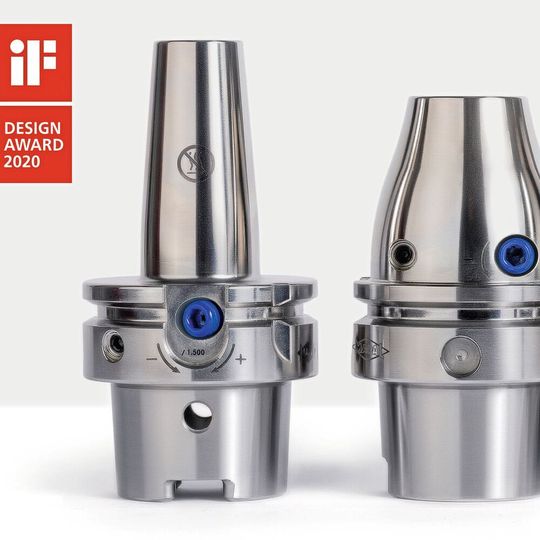 Seit November sind die ersten beiden Baureihen der Mapal-Spannfutter, Hydro Mill Chuck und Hydro DReaM Chuck, im neuen, bereits preisgekrönten Design verfügbar. Seit November sind die ersten beiden Baureihen der Mapal-Spannfutter, Hydro Mill Chuck und Hydro DReaM Chuck, im neuen, bereits preisgekrönten Design verfügbar.