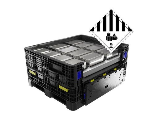 Verpackungen für als Gefahrgut eingestufte Li-Ion-Batterien müssen an die geltenden Regulierungen angepasst werden. Verpackungen für als Gefahrgut eingestufte Li-Ion-Batterien müssen an die geltenden Regulierungen angepasst werden.