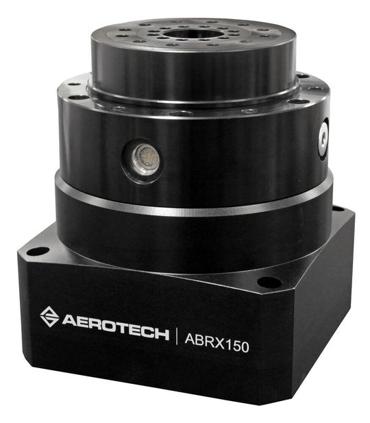 Neue Aerotech-Baureihe ABRX: Die luftgelagerten Rotationsachsen in den Durchmessern 100, 150 und 250 mm eignen sich besonders für Oberflächenvermessungen im Nanometerbereich und auch als Erweiterung für die SMP-Messplattform. Neue Aerotech-Baureihe ABRX: Die luftgelagerten Rotationsachsen in den Durchmessern 100, 150 und 250 mm eignen sich besonders für Oberflächenvermessungen im Nanometerbereich und auch als Erweiterung für die SMP-Messplattform.