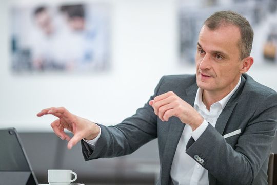 Matthias Zink, Automotive-CEO der Schaeffler-Gruppe. Matthias Zink, Automotive-CEO der Schaeffler-Gruppe.