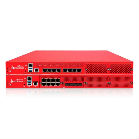 Die Appliances M4800 und M5800 von Watchguard. Die Appliances M4800 und M5800 von Watchguard.