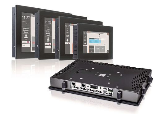 Le Power Panel C80 réunit les avantages d'un contrôleur puissant et ceux d'un terminal opérateur moderne dans un seul et même appareil et son montage est identique à celui des Automation Panels de B&R. Le Power Panel C80 réunit les avantages d'un contrôleur puissant et ceux d'un terminal opérateur moderne dans un seul et même appareil et son montage est identique à celui des Automation Panels de B&R.