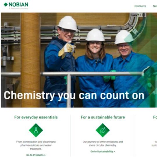 The Nobian brand will be introduced through a phased approach in the coming months, beginning with a new website. The Nobian brand will be introduced through a phased approach in the coming months, beginning with a new website.