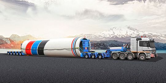 Scheuerle hat seine modularen Plattformwagen der Baureihe Ultralightcombi weiterentwickelt. Die neuen Ausführungen lassen jetzt auch die Achslinienkombination 5+7 zu, informiert das Unternehmen. Scheuerle hat seine modularen Plattformwagen der Baureihe Ultralightcombi weiterentwickelt. Die neuen Ausführungen lassen jetzt auch die Achslinienkombination 5+7 zu, informiert das Unternehmen.