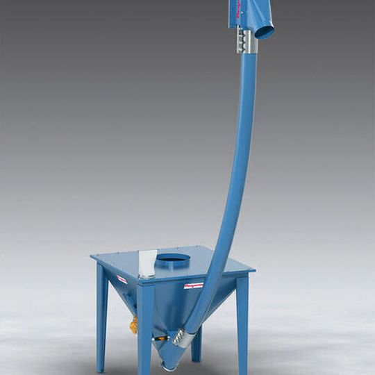 Flexicon’s all-steel flexible screw conveyor conveys crushed glass, garnet, aluminium oxide, silica sand, aggregate, cement and other abrasive materials dust-free. Flexicon’s all-steel flexible screw conveyor conveys crushed glass, garnet, aluminium oxide, silica sand, aggregate, cement and other abrasive materials dust-free.