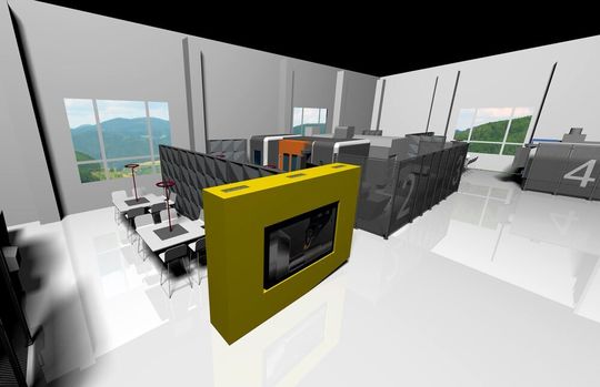Im Sommer soll das neue Sandvik-Coromant-Center in Rennigen (Baden Württemberg) seine Tore öffnen. Das wird nicht nur die Zerspanungspraktiker in der Umgebung freuen. Hier ein virtueller Blick ins Innere. Im Sommer soll das neue Sandvik-Coromant-Center in Rennigen (Baden Württemberg) seine Tore öffnen. Das wird nicht nur die Zerspanungspraktiker in der Umgebung freuen. Hier ein virtueller Blick ins Innere.