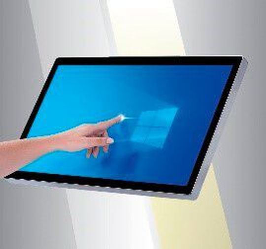 Der 10-Finger Glastouch der Moinitorserie V-Flat ist mit einem schmalen Alu-Rahmen gegen Beschädigung und mechanische Stöße geschützt. Zudem sind die Ecken des Gehäuses gerundet und bieten dadurch ein optisch ansprechendes Design als Industriedisplay für HMI-Anwendungen. Frontseitig ist IP66-Schutz gegen Staub und Strahlwasser gegeben. Der 10-Finger Glastouch der Moinitorserie V-Flat ist mit einem schmalen Alu-Rahmen gegen Beschädigung und mechanische Stöße geschützt. Zudem sind die Ecken des Gehäuses gerundet und bieten dadurch ein optisch ansprechendes Design als Industriedisplay für HMI-Anwendungen. Frontseitig ist IP66-Schutz gegen Staub und Strahlwasser gegeben.