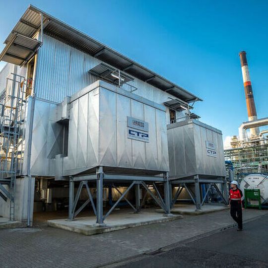 Lanxess’ nitrous oxide reduction plant at its site in Lillo, Antwerp. Lanxess’ nitrous oxide reduction plant at its site in Lillo, Antwerp.