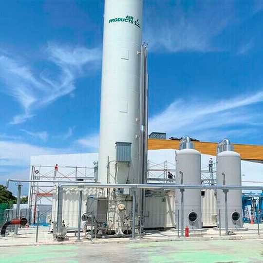 The new cryogenic nitrogen plant reinforces Air Products' leading supply position in Penang, Malaysia. The new cryogenic nitrogen plant reinforces Air Products' leading supply position in Penang, Malaysia.