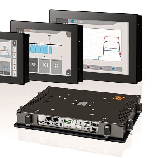Le Panel PC 1200 se distingue par son format compact, sa conception robuste et sa faible profondeur de montage. Le Panel PC 1200 se distingue par son format compact, sa conception robuste et sa faible profondeur de montage.