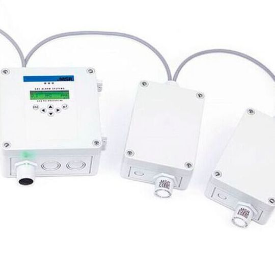The new Compact controller from MSR-Electronic is designed for connections of up to 10 gas sensors via its own field bus and is used to warn against different gases. The new Compact controller from MSR-Electronic is designed for connections of up to 10 gas sensors via its own field bus and is used to warn against different gases.