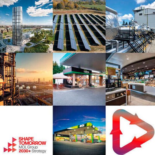 MOL Group’s updated strategy focuses on CO2 reduction, efficiency and the circular economy. MOL Group’s updated strategy focuses on CO2 reduction, efficiency and the circular economy.