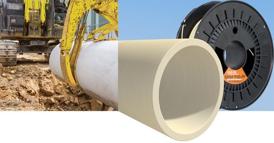 Mit dem Filament iglidur I190 sollen sich verschleißfeste Sonderteile wie Gleitlager mit einer mechanischen Biegefestigkeit von 80 MPa drucken lassen. Mit dem Filament iglidur I190 sollen sich verschleißfeste Sonderteile wie Gleitlager mit einer mechanischen Biegefestigkeit von 80 MPa drucken lassen.