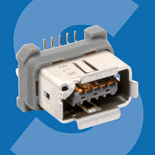Im Vergleich zu herkömmlichen modularen RJ45-Lösungen wurde die IX-Serie um 75 % in der Größe reduziert.