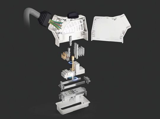 Mit der Gehäuseerweiterung entsteht ein flexibles Gesamtsystem, mit dem ODU dem Anwender Flexibilität und Individualität bieten will.