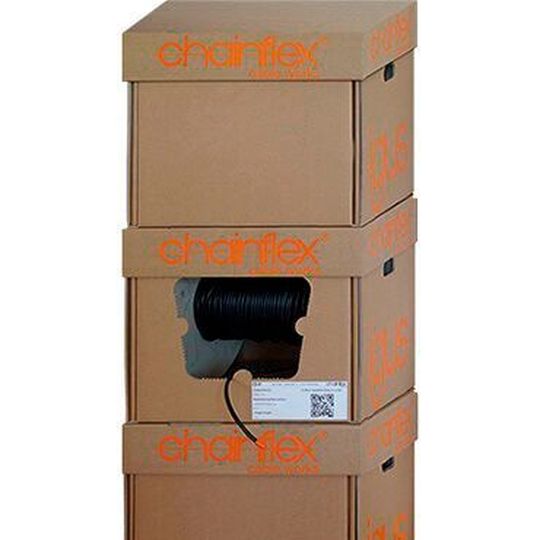 Le nouveau carton Case chainflex d'igus, idéal pour une production lean. Le nouveau carton Case chainflex d'igus, idéal pour une production lean.