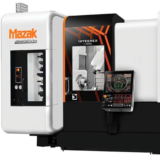 The McLaren Formula 1 team has invested in a new fully-simultaneous 5-axis machining centre from Yamazaki Mazak, the Integrex i-100S. The McLaren Formula 1 team has invested in a new fully-simultaneous 5-axis machining centre from Yamazaki Mazak, the Integrex i-100S.