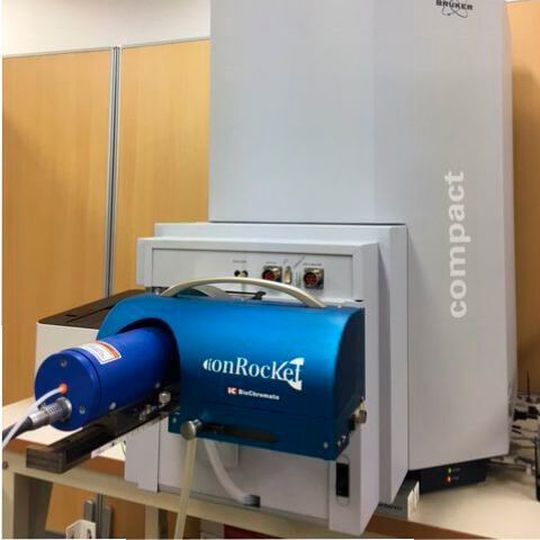 The Ion Rocket from Biochromato is a temperature-heating device for direct thermal desorption and pyrolysis of samples, prior to ionization and analysis by mass spectrometry. The Ion Rocket from Biochromato is a temperature-heating device for direct thermal desorption and pyrolysis of samples, prior to ionization and analysis by mass spectrometry.