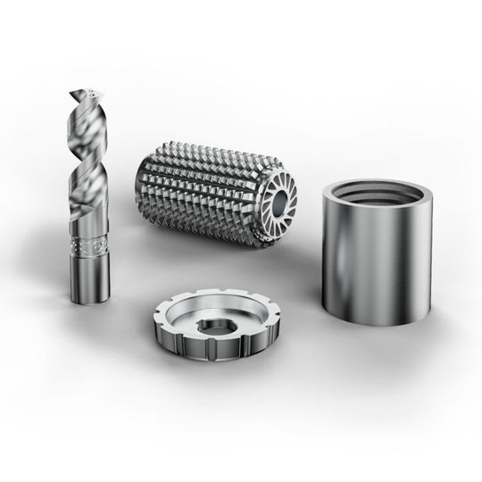Examples of tools in Vibenite for drilling, cutting and extrusion. Examples of tools in Vibenite for drilling, cutting and extrusion.