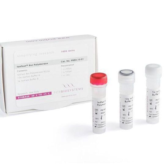 PCR Biosystems have launched a range of Iso Fast Bst Polymerase reagents for rapid, robust and sensitive DNA and RNA amplification. PCR Biosystems have launched a range of Iso Fast Bst Polymerase reagents for rapid, robust and sensitive DNA and RNA amplification.