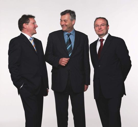 Der heutige Vorstand der Infoniqa Gruppe (von links): Siegfried Milly, Manfred Terzer, Alexander Zrost Der heutige Vorstand der Infoniqa Gruppe (von links): Siegfried Milly, Manfred Terzer, Alexander Zrost
