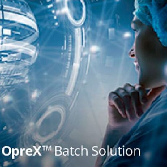The benefits of the Oprextm Batch Solution include increased cost efficiency in batch, shorter time to market readiness and improved production quality. The benefits of the Oprextm Batch Solution include increased cost efficiency in batch, shorter time to market readiness and improved production quality.