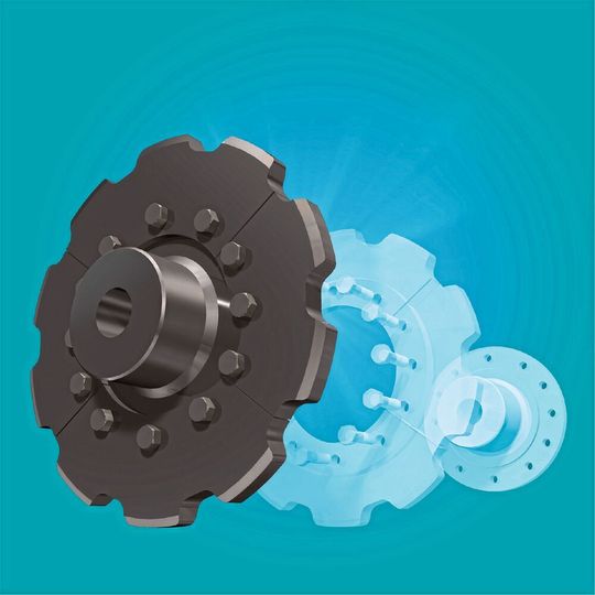 Die Kettenräder für große Förderketten werden aus hochwertigen Materialien gefertigt und zusätzlich an den Zähnen oder Verschleißflächen gehärtet. Dadurch wird die Gesamtlebensdauer der Kette maximiert.