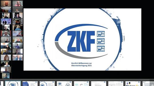 Über 70 Teilnehmerinnen und Teilnehmer verfolgten die virtuelle Obermeistertagung des ZKF. Über 70 Teilnehmerinnen und Teilnehmer verfolgten die virtuelle Obermeistertagung des ZKF.