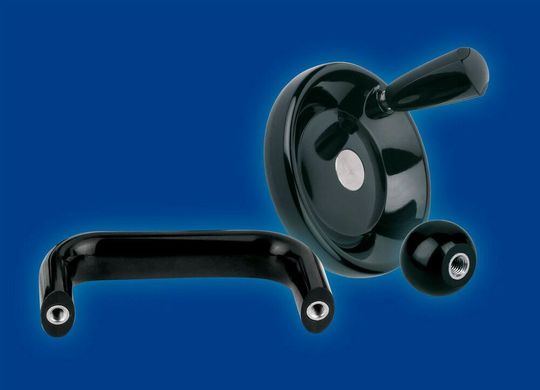 Das Heinrich Kipp Werk bietet seinen Kunden ein umfangreiches Sortiment an Bedienteilen und Griffen aus dem Kunststoff Duroplast.