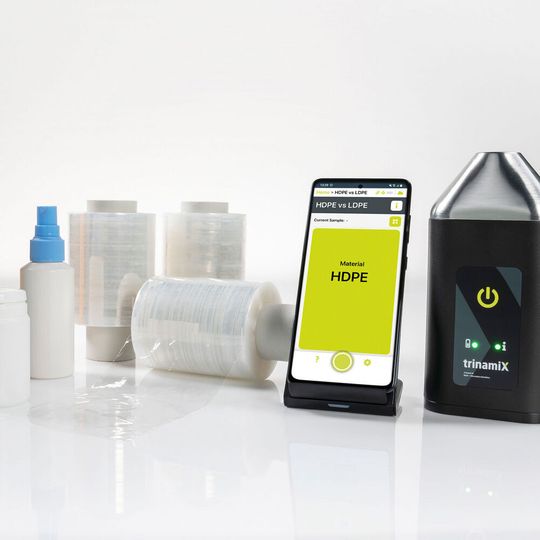 Trinamix launches two new PE applications for its Mobile NIR Spectroscopy Solution. Trinamix launches two new PE applications for its Mobile NIR Spectroscopy Solution.