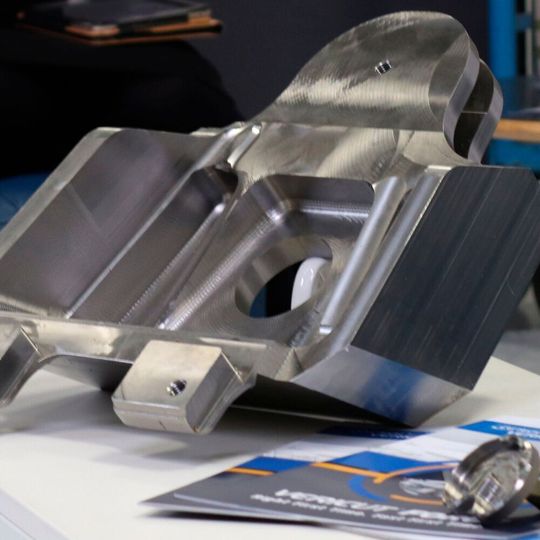 With Vericut Force, Seco was able to reduce the cycle time for pylon brackets down to three hours. With Vericut Force, Seco was able to reduce the cycle time for pylon brackets down to three hours.