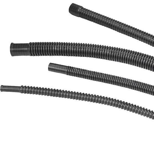 Corrugated tubing made from Ryton PPS broadens the range of under-the-hood thermal management applications. Corrugated tubing made from Ryton PPS broadens the range of under-the-hood thermal management applications.