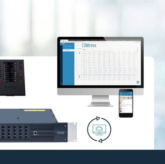 With the SIP-based Comtrexx solution of the ICT-specialist auerswald now offers a modular 360°Portfolio for the modern business communication.