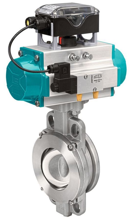 Die Absperrklappe der Baureihe Gemü R470 Tugela zeichnet sich laut Hersteller durch den doppelexzentrischen Aufbau aus. Die Absperrklappe der Baureihe Gemü R470 Tugela zeichnet sich laut Hersteller durch den doppelexzentrischen Aufbau aus.