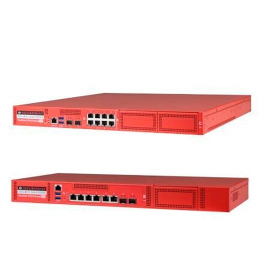 Die UTM Firewalls RC300S (unten) und RC350R (oben) gehören ab sofort zur G5-Serie von Securepoint. Die UTM Firewalls RC300S (unten) und RC350R (oben) gehören ab sofort zur G5-Serie von Securepoint.