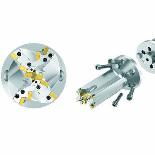 The design of the FBX flat bottom drill directs cutting forces into the machine spindle, minimizing deflection while increasing tool life and metal removal rates. The design of the FBX flat bottom drill directs cutting forces into the machine spindle, minimizing deflection while increasing tool life and metal removal rates.