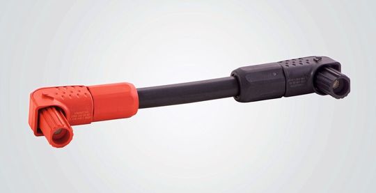 Bild 1: Sofort einsetzbare Kabelkonfektion mit Han S Steckverbindern. Bild 1: Sofort einsetzbare Kabelkonfektion mit Han S Steckverbindern.